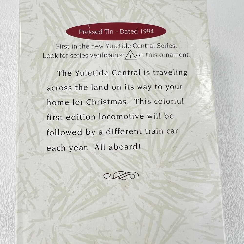 Hallmark Keepsake Ornaments Yuletide Central Collectors Series 1,2,3 - Picture 5 of 12